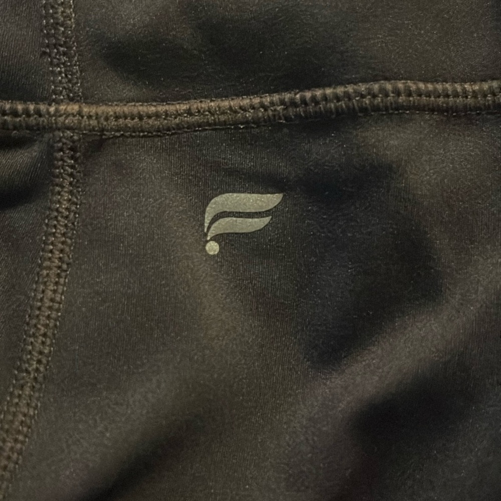 Fabletics Cropped Leggings - Gray - Medium - Euc - image 6